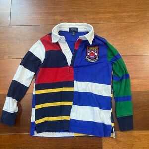Ralph Lauren Polo - Boys Rugby Shirt - Size 4/4T